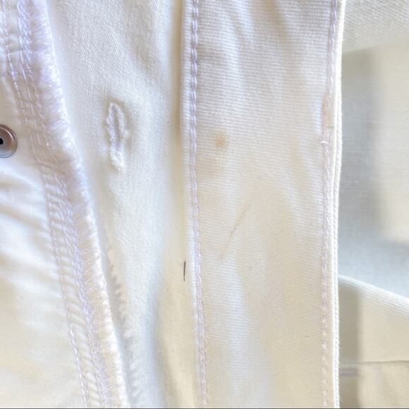 NWT Chelsea & Violet South Of France White Denim Mini Skirt - Picture 6 of 6